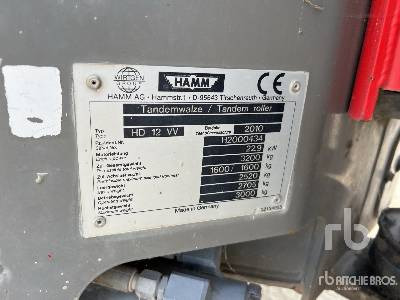 HAMM HD12VV - Máy lăn đường: hình 5 HAMM HD12VV - Máy lăn đường: hình 5