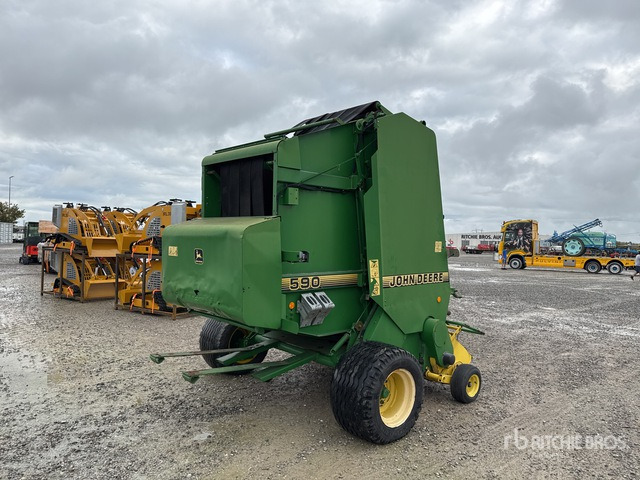 John Deere 590 Rotopressa - Máy đóng kiện tròn: hình 3 John Deere 590 Rotopressa - Máy đóng kiện tròn: hình 3