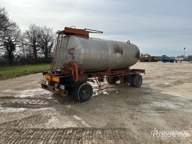 1988 Secmair Original 9500 gal Remorque Citerne A Bitume Asphalt Tank Trailer - Rơ moóc bồn: hình 3 1988 Secmair Original 9500 gal Remorque Citerne A Bitume Asphalt Tank Trailer - Rơ moóc bồn: hình 3