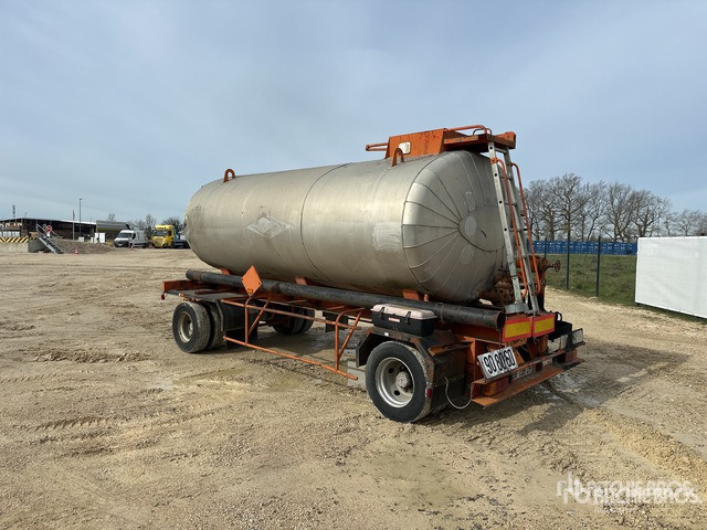 1988 Secmair Original 9500 gal Remorque Citerne A Bitume Asphalt Tank Trailer - Rơ moóc bồn: hình 4 1988 Secmair Original 9500 gal Remorque Citerne A Bitume Asphalt Tank Trailer - Rơ moóc bồn: hình 4