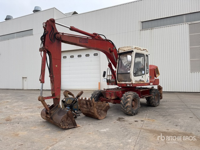 1995 Liebherr A312 Pelle Sur Pneus Wheel Excavator - Máy xúc bánh lốp: hình 2 1995 Liebherr A312 Pelle Sur Pneus Wheel Excavator - Máy xúc bánh lốp: hình 2