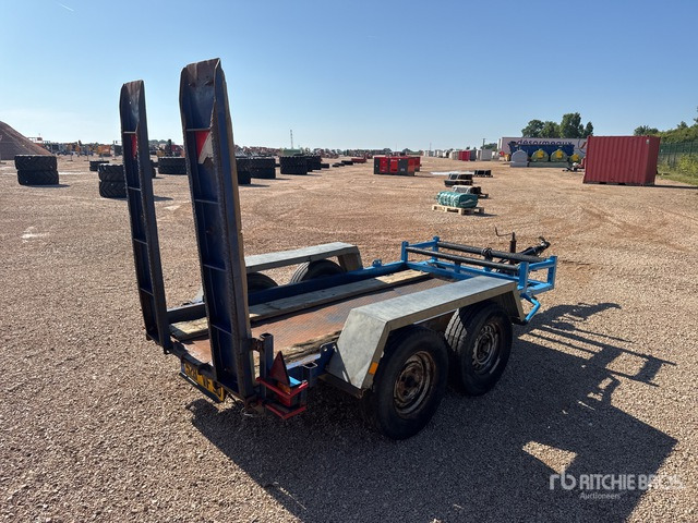 1995 Moiroud TR2000A T/A Remorque 2 Essieux Equipment Trailer - Rơ moóc thùng thấp: hình 4 1995 Moiroud TR2000A T/A Remorque 2 Essieux Equipment Trailer - Rơ moóc thùng thấp: hình 4