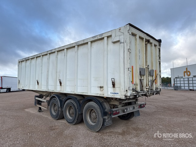 2002 Robuste Kaiser S3803C Semi-Remorque Benne 3 Essieux End Dump Trailer - Sơ mi rơ moóc ben: hình 3 2002 Robuste Kaiser S3803C Semi-Remorque Benne 3 Essieux End Dump Trailer - Sơ mi rơ moóc ben: hình 3