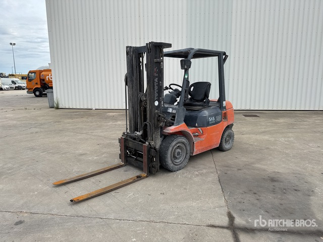 2002 Toyota 02-7FDF25 2500 kg Chariot Elevateur Forklift - Xe nâng: hình 1 2002 Toyota 02-7FDF25 2500 kg Chariot Elevateur Forklift - Xe nâng: hình 1