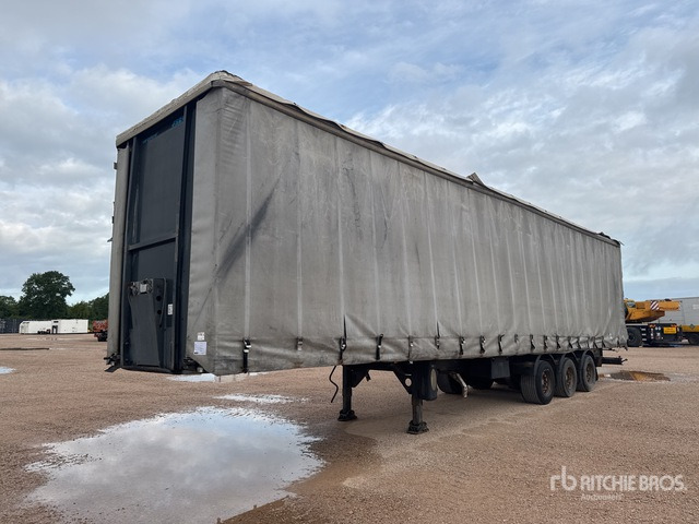 2003 Asca S319DB Tri/A Remorque A Rideaux Coulis ... Curtain Side Trailer - Sơ mi rơ moóc mui bạt: hình 1 2003 Asca S319DB Tri/A Remorque A Rideaux Coulis ... Curtain Side Trailer - Sơ mi rơ moóc mui bạt: hình 1
