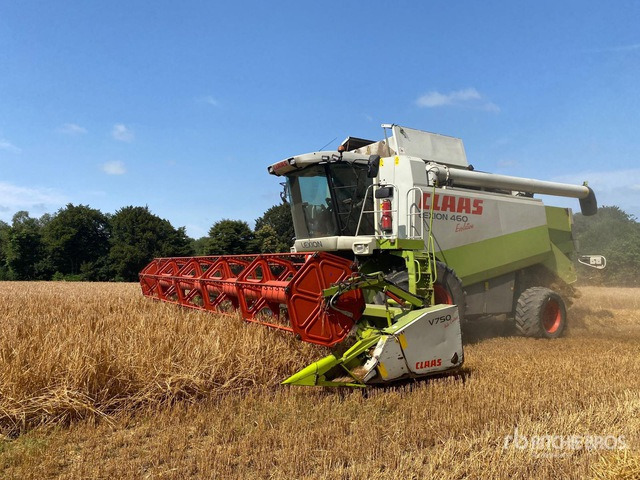 2003 Claas Lexion 460 Evolution Caterpillar C9 engine, with hea ... Combine Harvester - Dàn băm cỏ/ Mulcher: hình 2 2003 Claas Lexion 460 Evolution Caterpillar C9 engine, with hea ... Combine Harvester - Dàn băm cỏ/ Mulcher: hình 2