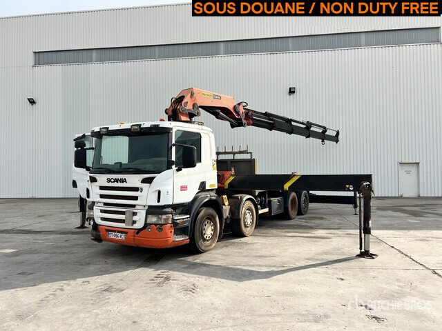 2005 Scania P380 2005 Palfinger PK 56002 18290 k ... Flatbed Truck with Crane - Xe tải thùng lửng/ Phẳng, Xe cẩu tự hành: hình 2 2005 Scania P380 2005 Palfinger PK 56002 18290 k ... Flatbed Truck with Crane - Xe tải thùng lửng/ Phẳng, Xe cẩu tự hành: hình 2