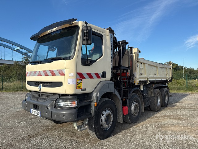 2006 Renault Kerax 420dCi 2006 Palfinger pk12000 6680 kg ... Dump Truck with Crane - Xe ben: hình 1 2006 Renault Kerax 420dCi 2006 Palfinger pk12000 6680 kg ... Dump Truck with Crane - Xe ben: hình 1
