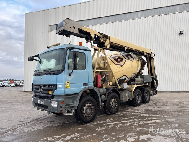 2007 Mercedes-Benz Actros 8x4 Camion Malaxeur 8x4 Mixer Truck - Xe trộn bê tông: hình 1 2007 Mercedes-Benz Actros 8x4 Camion Malaxeur 8x4 Mixer Truck - Xe trộn bê tông: hình 1