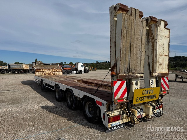2007 Nicolas 68200 kg Quad/A Extendable Semi ... Lowboy Trailer - Sơ mi rơ moóc thùng thấp: hình 4 2007 Nicolas 68200 kg Quad/A Extendable Semi ... Lowboy Trailer - Sơ mi rơ moóc thùng thấp: hình 4