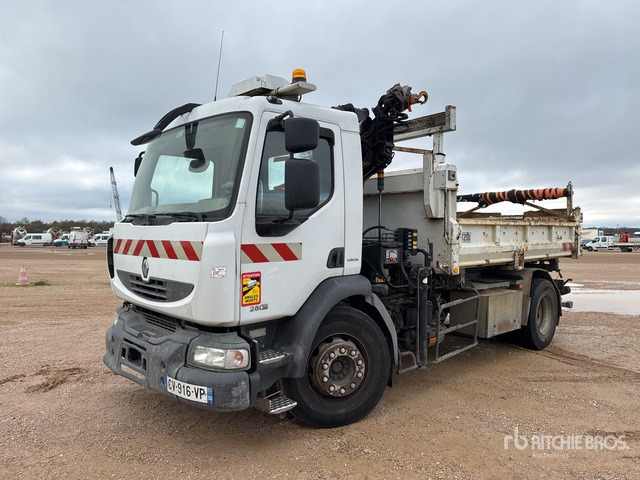 2007 Renault Midlum 280DXi 2007 Hiab 088 HIDUO 2700 kg on ... Dump Truck with Crane - Xe ben: hình 1 2007 Renault Midlum 280DXi 2007 Hiab 088 HIDUO 2700 kg on ... Dump Truck with Crane - Xe ben: hình 1