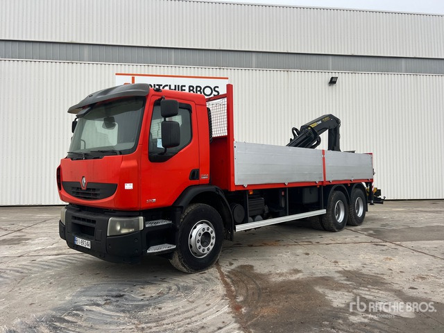 2007 Renault Premium 370DXI 2007 Palfinger PK18500 8000 kg ... Flatbed Truck with Crane - Xe tải thùng lửng/ Phẳng, Xe cẩu tự hành: hình 2 2007 Renault Premium 370DXI 2007 Palfinger PK18500 8000 kg ... Flatbed Truck with Crane - Xe tải thùng lửng/ Phẳng, Xe cẩu tự hành: hình 2
