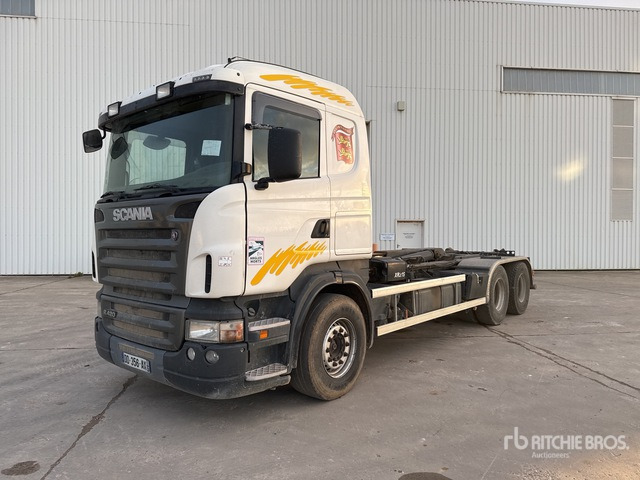 2007 Scania R420 6x2 Camion Ampliroll 6x2 Roll-Off Truck - Xe tải nâng móc: hình 1 2007 Scania R420 6x2 Camion Ampliroll 6x2 Roll-Off Truck - Xe tải nâng móc: hình 1