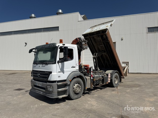 2008 Mercedes Axor 1833 2008 Palfinger PK15500 6100 kg ... Dump Truck with Crane - Xe ben, Xe cẩu tự hành: hình 4 2008 Mercedes Axor 1833 2008 Palfinger PK15500 6100 kg ... Dump Truck with Crane - Xe ben, Xe cẩu tự hành: hình 4