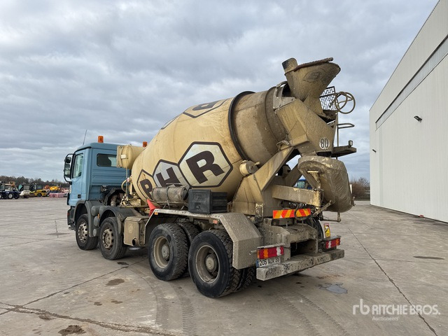 2008 Mercedes-Benz Actros 8x4 Camion Malaxeur 8x4 Mixer Truck - Xe trộn bê tông: hình 2 2008 Mercedes-Benz Actros 8x4 Camion Malaxeur 8x4 Mixer Truck - Xe trộn bê tông: hình 2