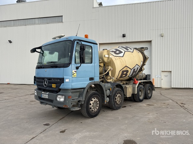2008 Mercedes-Benz Actros 8x4 Camion Malaxeur 8x4 Mixer Truck - Xe trộn bê tông: hình 1 2008 Mercedes-Benz Actros 8x4 Camion Malaxeur 8x4 Mixer Truck - Xe trộn bê tông: hình 1