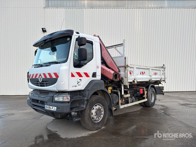 2009 Renault Kerax 370DXi 2009 Fassi F130A23 5430 kg on 4 ... Dump Truck with Crane - Xe ben: hình 1 2009 Renault Kerax 370DXi 2009 Fassi F130A23 5430 kg on 4 ... Dump Truck with Crane - Xe ben: hình 1