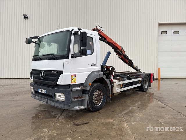 2010 Mercedes-Benz Axor 1829 2010 Palfinger Pk6500 on 4x2 Ch ... Dump Truck with Crane - Xe ben: hình 1 2010 Mercedes-Benz Axor 1829 2010 Palfinger Pk6500 on 4x2 Ch ... Dump Truck with Crane - Xe ben: hình 1