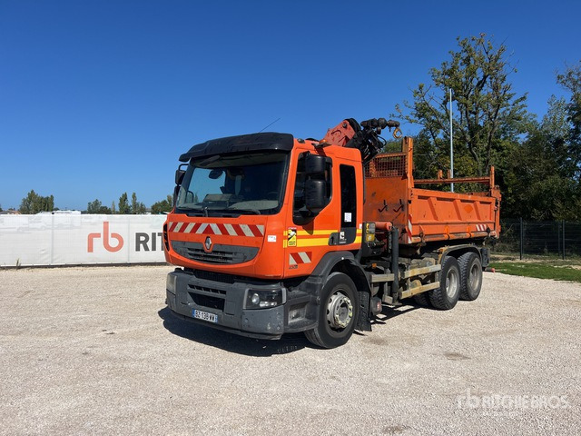 2012 Renault Premium Lander 430 DXI 2011 Palfinger PK16001K 5460 kg ... Dump Truck with Crane - Xe ben: hình 1 2012 Renault Premium Lander 430 DXI 2011 Palfinger PK16001K 5460 kg ... Dump Truck with Crane - Xe ben: hình 1