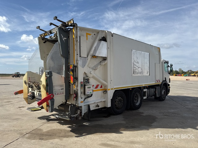 2012 Scania P 280 6x2 Camion Benne A Ordures Mena ... Waste Collection Truck - Xe tải chở rác: hình 3 2012 Scania P 280 6x2 Camion Benne A Ordures Mena ... Waste Collection Truck - Xe tải chở rác: hình 3
