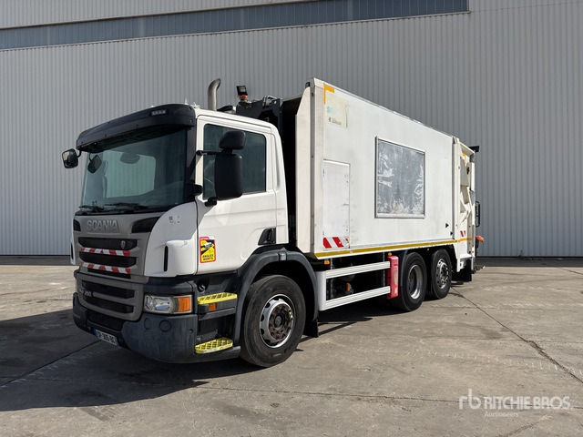 2012 Scania P 280 6x2 Camion Benne A Ordures Mena ... Waste Collection Truck - Dàn băm cỏ/ Mulcher: hình 1 2012 Scania P 280 6x2 Camion Benne A Ordures Mena ... Waste Collection Truck - Dàn băm cỏ/ Mulcher: hình 1