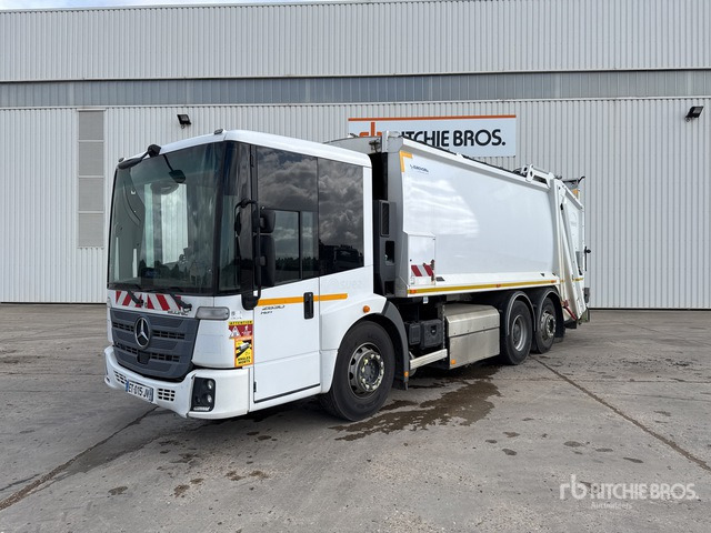 2018 Mercedes-Benz Econic 2630 NGT 6x2 Camion Benne A Ordures Mena ... Waste Collection Truck - Xe tải chở rác: hình 1 2018 Mercedes-Benz Econic 2630 NGT 6x2 Camion Benne A Ordures Mena ... Waste Collection Truck - Xe tải chở rác: hình 1