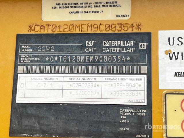 2019 Cat 120M VHP Plus Motor Grader - Dàn băm cỏ/ Mulcher: hình 2 2019 Cat 120M VHP Plus Motor Grader - Dàn băm cỏ/ Mulcher: hình 2