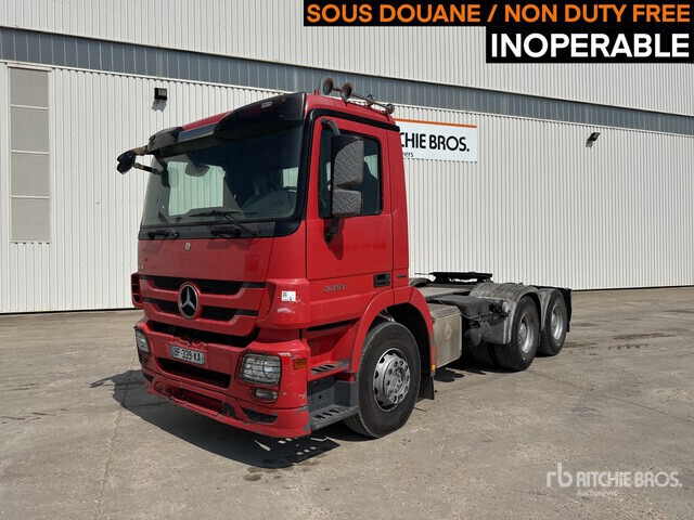 2021 Mercedes-Benz Actros 3351 V8 6x4 Tracteur Routier (Inoperable) T/A Day Cab Truck Tractor - Dàn băm cỏ/ Mulcher: hình 2 2021 Mercedes-Benz Actros 3351 V8 6x4 Tracteur Routier (Inoperable) T/A Day Cab Truck Tractor - Dàn băm cỏ/ Mulcher: hình 2