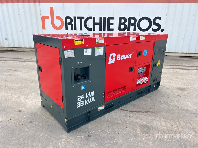 2025 Bauer GFS-24kW 30 kVA Skid-Mounted (Unused) Generator Set - Bộ phát điện: hình 1 2025 Bauer GFS-24kW 30 kVA Skid-Mounted (Unused) Generator Set - Bộ phát điện: hình 1