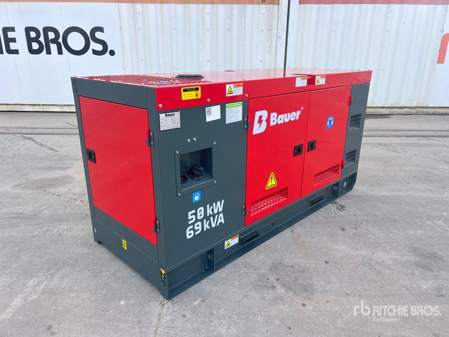 2025 Bauer GFS-50kW 62.5 kVA Skid-Mounted (Unused) Generator Set - Bộ phát điện: hình 1 2025 Bauer GFS-50kW 62.5 kVA Skid-Mounted (Unused) Generator Set - Bộ phát điện: hình 1