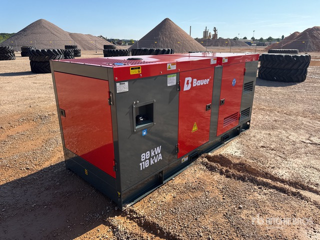 2025 Bauer GFS80KW 100 kVA Skid-Mounted (Unused) Generator Set - Bộ phát điện: hình 4 2025 Bauer GFS80KW 100 kVA Skid-Mounted (Unused) Generator Set - Bộ phát điện: hình 4