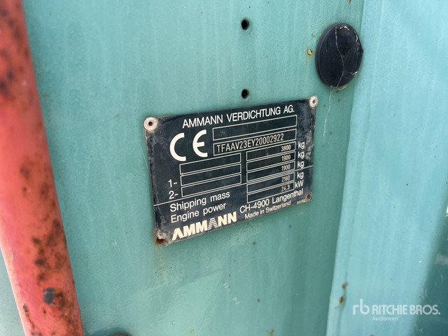 Ammann AV26 Double Drum Roller - Máy lăn đường: hình 1 Ammann AV26 Double Drum Roller - Máy lăn đường: hình 1