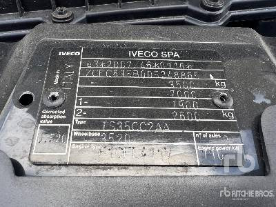 IVECO 35C15 Vehicule Utilitaire - Xe van chở hàng: hình 5 IVECO 35C15 Vehicule Utilitaire - Xe van chở hàng: hình 5
