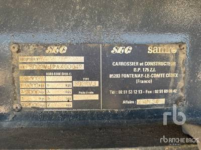 SAMRO SD28VJ Remorque Plateau - Sơ mi rơ moóc thùng lửng/ Phẳng: hình 5 SAMRO SD28VJ Remorque Plateau - Sơ mi rơ moóc thùng lửng/ Phẳng: hình 5