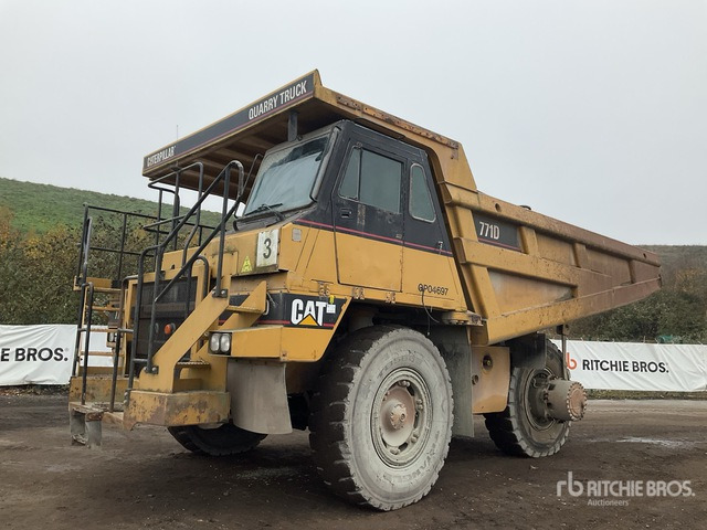 1999 Cat 771D Haul Truck - Xe ben cứng/ Xe chở đá: hình 2 1999 Cat 771D Haul Truck - Xe ben cứng/ Xe chở đá: hình 2