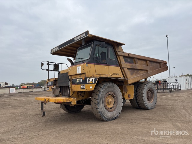 2003 Cat 771D (Inoperable) Haul Truck - Xe ben cứng/ Xe chở đá: hình 1 2003 Cat 771D (Inoperable) Haul Truck - Xe ben cứng/ Xe chở đá: hình 1