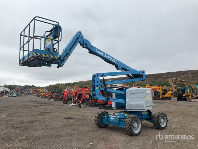 2014 Genie Z45/25J 4WD Diesel Articulating Boom Lift - Xe nâng người nhiều khớp nối: hình 2 2014 Genie Z45/25J 4WD Diesel Articulating Boom Lift - Xe nâng người nhiều khớp nối: hình 2