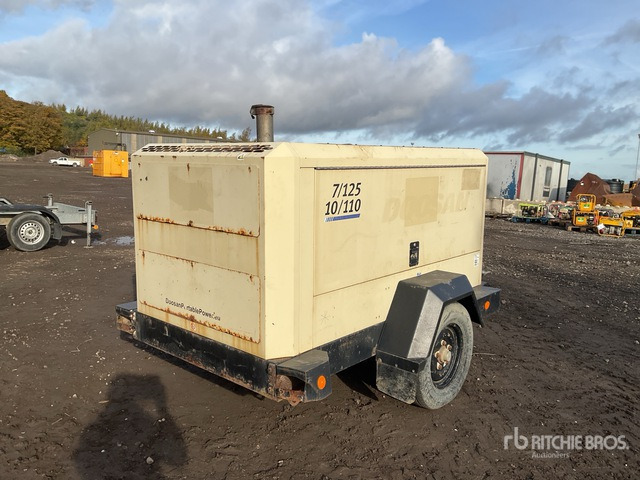 2015 Doosan 7125-10110 Mobile Air Compressor - Máy nén khí: hình 3 2015 Doosan 7125-10110 Mobile Air Compressor - Máy nén khí: hình 3
