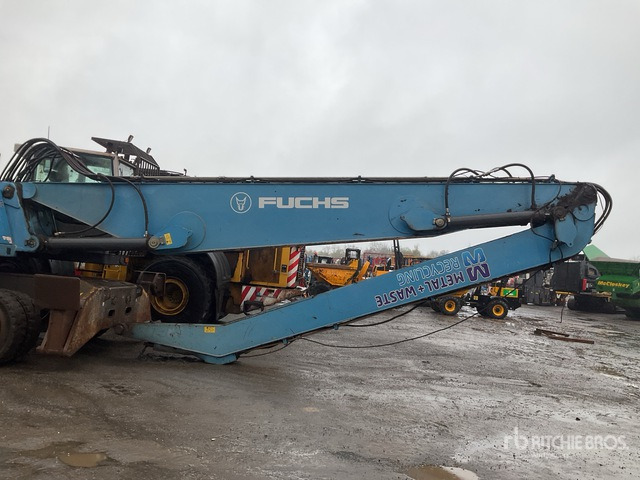 2015 Fuchs MHL350 (Inoperable) Wheel Material Handler - Máy cạp rác/ Công nghiệp: hình 4 2015 Fuchs MHL350 (Inoperable) Wheel Material Handler - Máy cạp rác/ Công nghiệp: hình 4