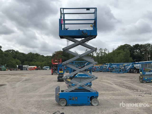 2015 Genie GS1932 Electric Scissor Lift - Máy nâng người hình kéo: hình 2 2015 Genie GS1932 Electric Scissor Lift - Máy nâng người hình kéo: hình 2