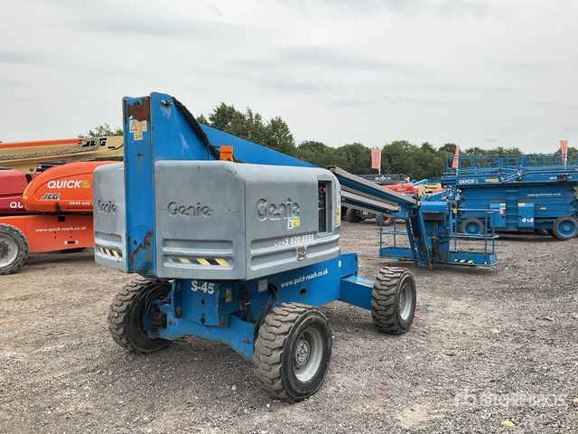 2015 Genie S45 4WD Diesel Telescopic Boom Lift - Xe nâng người hình viễn vọng kính: hình 3 2015 Genie S45 4WD Diesel Telescopic Boom Lift - Xe nâng người hình viễn vọng kính: hình 3