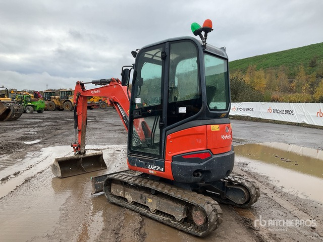 2015 Kubota U27-4 Mini Excavator: <6.6t - Máy xúc mini: hình 3 2015 Kubota U27-4 Mini Excavator: <6.6t - Máy xúc mini: hình 3