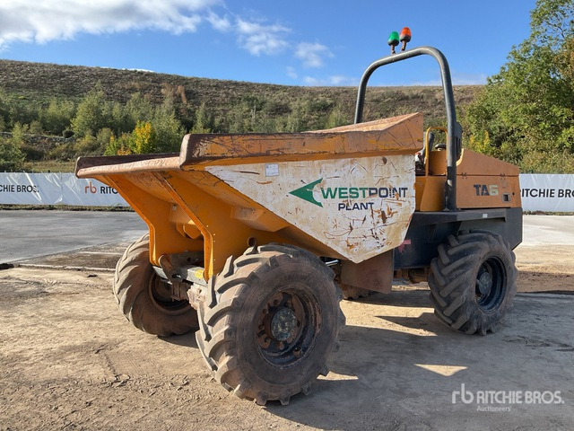 2015 Terex TA6 6 ton 4x4 Dumper - Xe ben đổ mini: hình 1 2015 Terex TA6 6 ton 4x4 Dumper - Xe ben đổ mini: hình 1