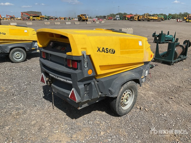 2016 Atlas Copco XAS67KD Mobile Air Compressor - Máy nén khí: hình 3 2016 Atlas Copco XAS67KD Mobile Air Compressor - Máy nén khí: hình 3