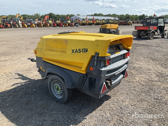 2016 Atlas Copco XAS67KD Mobile Air Compressor - Máy nén khí: hình 3 2016 Atlas Copco XAS67KD Mobile Air Compressor - Máy nén khí: hình 3