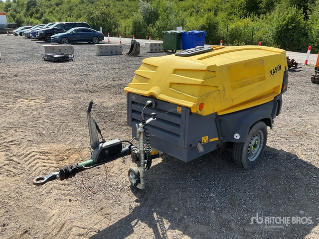 2016 Atlas Copco XAS67KD Mobile Air Compressor - Máy nén khí: hình 1 2016 Atlas Copco XAS67KD Mobile Air Compressor - Máy nén khí: hình 1