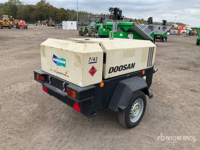 2016 Doosan 7/41 Mobile Air Compressor - Máy nén khí: hình 3 2016 Doosan 7/41 Mobile Air Compressor - Máy nén khí: hình 3