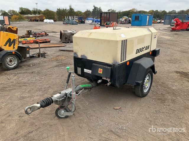 2016 Doosan 7/41 Mobile Air Compressor - Máy nén khí: hình 2 2016 Doosan 7/41 Mobile Air Compressor - Máy nén khí: hình 2