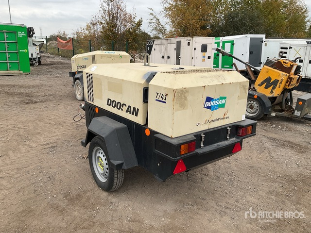 2016 Doosan 7/41 Mobile Air Compressor - Máy nén khí: hình 4 2016 Doosan 7/41 Mobile Air Compressor - Máy nén khí: hình 4