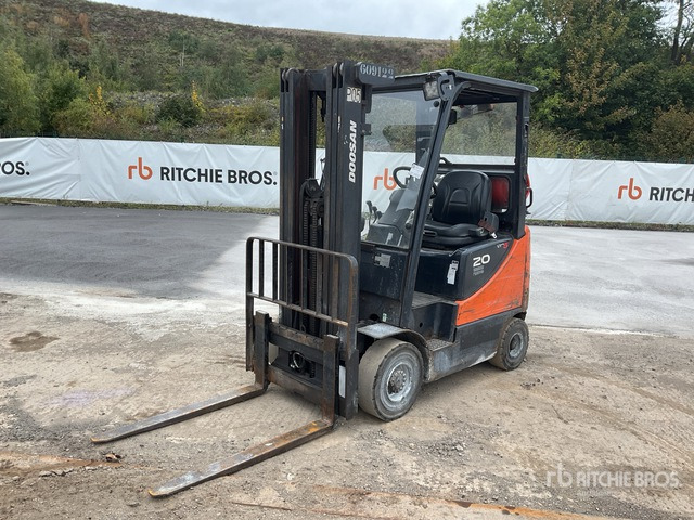 2016 Doosan G20SC-5 2016 Doosan G208C-5 Forklift Forklift - Xe nâng gas: hình 4 2016 Doosan G20SC-5 2016 Doosan G208C-5 Forklift Forklift - Xe nâng gas: hình 4